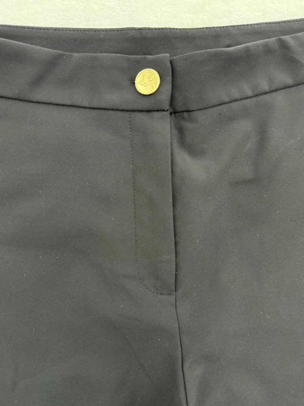 Women’s black Michael Kors Straight Leg dress pants size 12 Work Office Church
